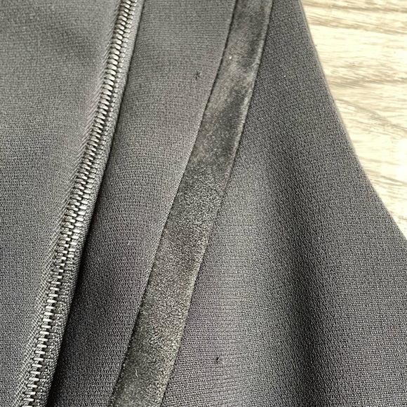 Rag & Bone Rae Dress In Black Sold In Store Only Asymmetrical Zipper Front SZ 4 - Picture 15 of 15